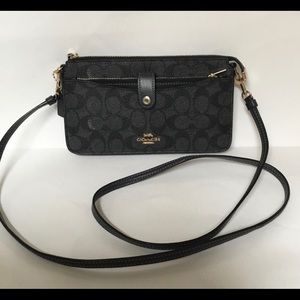 Coach Noa Pop Up Signature Messenger Bag, Navy